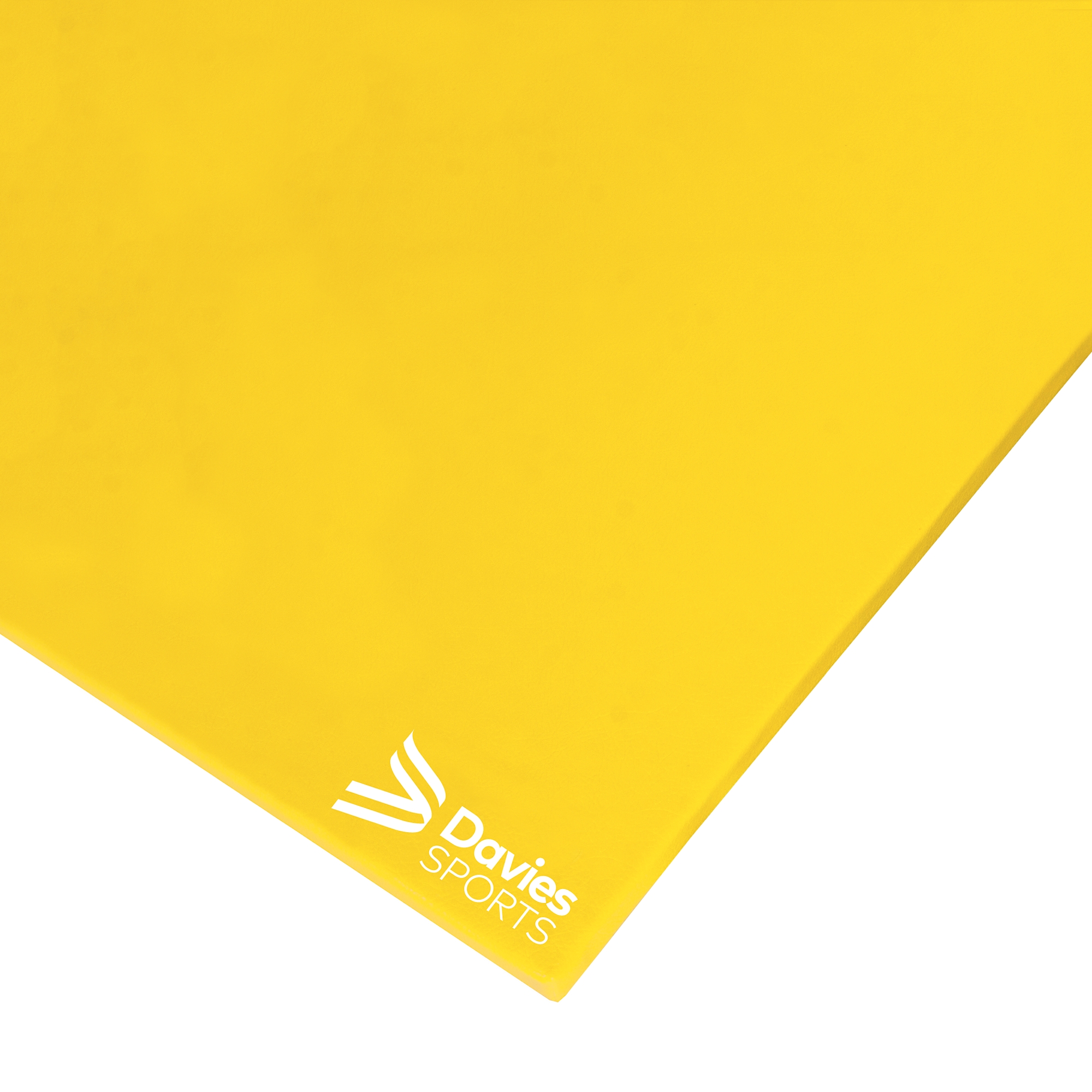 Davies Sports Deluxe Chipfoam Mat Rainbow Yellow - 1.83m x 1.22m x 19mm